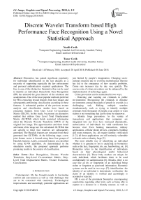 Discrete wavelet transform based high performance face recognition using a novel statistical approach