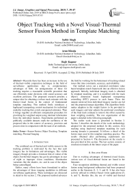 Object tracking with a novel visual-thermal sensor fusion method in template matching