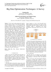 Big data optimization techniques: a survey