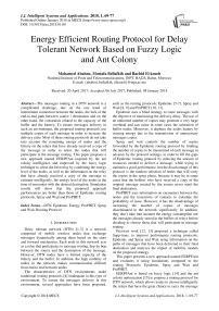 Energy efficient routing protocol for delay tolerant network based on fuzzy logic and ant colony