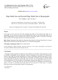 Edge stable sets and secured edge stable sets in hypergraphs