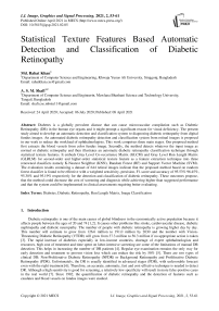 Statistical Texture Features Based Automatic Detection and Classification of Diabetic Retinopathy