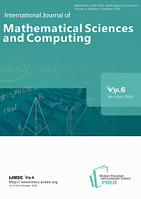 5 vol.6, 2020 - International Journal of Mathematical Sciences and Computing