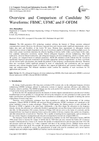 Overview and Comparison of Candidate 5G Waveforms: FBMC, UFMC and F-OFDM
