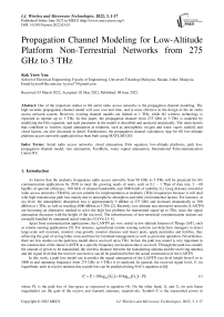 Propagation Channel Modeling for Low-Altitude Platform Non-Terrestrial Networks from 275 GHz to 3 THz