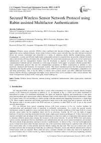 Secured Wireless Sensor Network Protocol using Rabin-assisted Multifactor Authentication