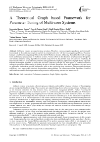 A Theoretical Graph based Framework for Parameter Tuning of Multi-core Systems