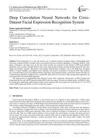 Deep Convolution Neural Networks for Cross-Dataset Facial Expression Recognition System