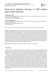 Flow-aware Segment Routing in SDN-enabled Data Center Networks