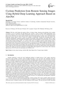 Cyclone Prediction from Remote Sensing Images Using Hybrid Deep Learning Approach Based on AlexNet