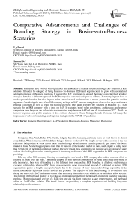 Comparative Advancements and Challenges of Branding Strategy in Business-to-Business Scenarios