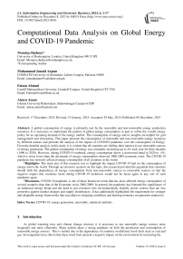 Computational Data Analysis on Global Energy and COVID-19 Pandemic