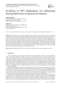 Evolution of NFT Marketplace for Influencing Buying Behaviour in Sportswear Industry