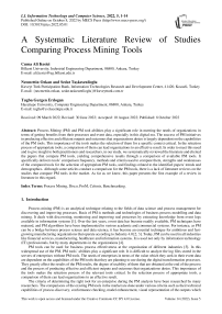 A Systematic Literature Review of Studies Comparing Process Mining Tools