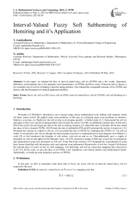 Interval-Valued Fuzzy Soft Subhemiring of Hemiring and it’s Application