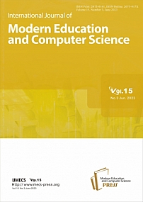 3 vol.15, 2023 - International Journal of Modern Education and Computer Science