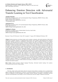 Enhancing Emotion Detection with Adversarial Transfer Learning in Text Classification