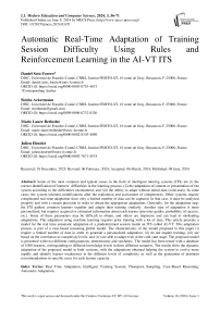 Automatic Real-Time Adaptation of Training Session Difficulty Using Rules and Reinforcement Learning in the AI-VT ITS