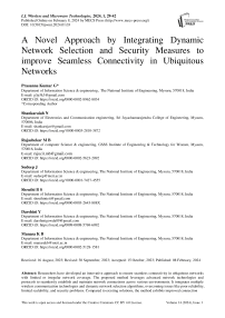 A Novel Approach by Integrating Dynamic Network Selection and Security Measures to improve Seamless Connectivity in Ubiquitous Networks