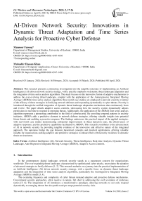 AI-Driven Network Security: Innovations in Dynamic Threat Adaptation and Time Series Analysis for Proactive Cyber Defense