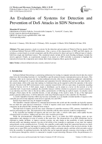 An Evaluation of Systems for Detection and Prevention of DoS Attacks in SDN Networks