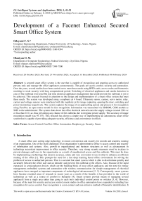 Development of a Facenet Enhanced Secured Smart Office System