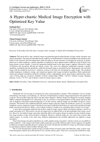 A Hyper-chaotic Medical Image Encryption with Optimized Key Value