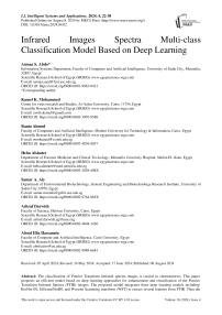 Infrared Images Spectra Multi-class Classification Model Based on Deep Learning