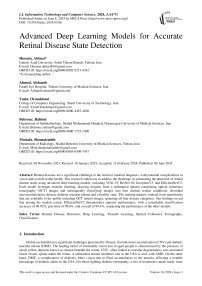 Advanced Deep Learning Models for Accurate Retinal Disease State Detection