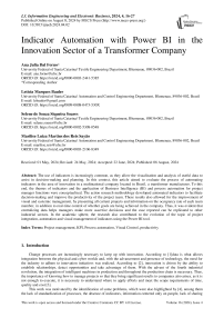 Indicator Automation with Power BI in the Innovation Sector of a Transformer Company