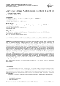 Grayscale Image Colorization Method Based on U-Net Network