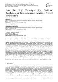 Joint Decoding Technique for Collision Resolution in Non-orthogonal Multiple Access Environment