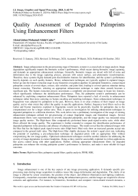 Quality Assessment of Degraded Palmprints Using Enhancement Filters