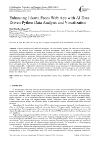 Enhancing Jakarta Faces Web App with AI Data-Driven Python Data Analysis and Visualization