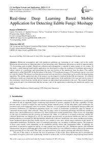 Real-time Deep Learning Based Mobile Application for Detecting Edible Fungi: Mushapp