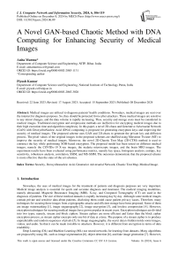 A Novel GAN-based Chaotic Method with DNA Computing for Enhancing Security of Medical Images