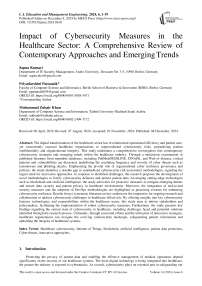 Impact of Cybersecurity Measures in the Healthcare Sector: A Comprehensive Review of Contemporary Approaches and Emerging Trends