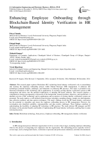 Enhancing Employee Onboarding through Blockchain-Based Identity Verification in HR Management