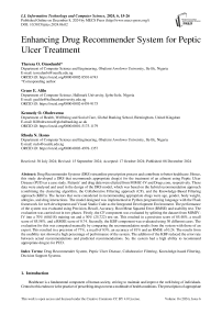 Enhancing Drug Recommender System for Peptic Ulcer Treatment