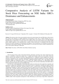 Comparative Analysis of LSTM Variants for Stock Price Forecasting on NSE India: GRU's Dominance and Enhancements