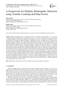 A Framework for Diabetic Retinopathy Detection using Transfer Learning and Data Fusion