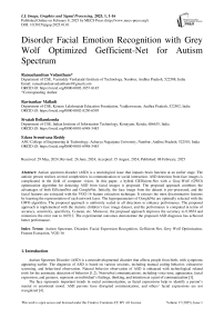 Disorder Facial Emotion Recognition with Grey Wolf Optimized Gefficient-Net for Autism Spectrum