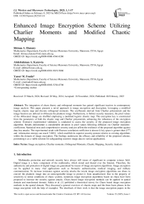 Enhanced Image Encryption Scheme Utilizing Charlier Moments and Modified Chaotic Mapping