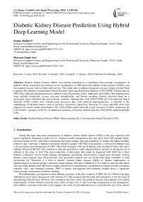 Diabetic Kidney Disease Prediction Using Hybrid Deep Learning Model