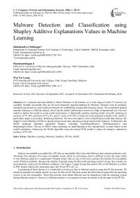 Malware Detection and Classification using Shapley Additive Explanations Values in Machine Learning