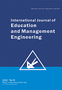 1 vol.16, 2026 - International Journal of Education and Management Engineering