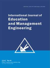 Cover page and Table of Contents. Vol. 16 No. 1, 2026, IJEME