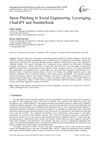 Spear Phishing in Social Engineering: Leveraging ChatGPT and Numberbook