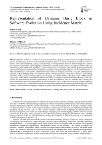 Representation of Dynamic Basic Block in Software Evolution Using Incidence Matrix