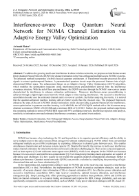 Interference-aware Deep Quantum Neural Network for NOMA Channel Estimation via Adaptive Energy Valley Optimization
